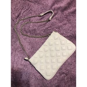 Forever21 Faux Leather Quilted Crossbody Bag